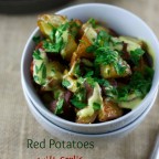 Red Potatoes with Garlic and Spanish Chorizo
