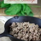 Simple Homemade Italian Sausage