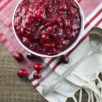 Real Food Spiced Cranberry Sauce