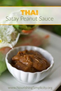 Thai Satay Peanut Sauce-www.nourishingsimplicity.org