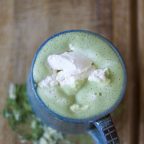 Peppermint Matcha-Moringa White Hot Chocolate