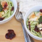 Pesto Pasta with Pan-Seared Chicken in 30 Minutes or Less