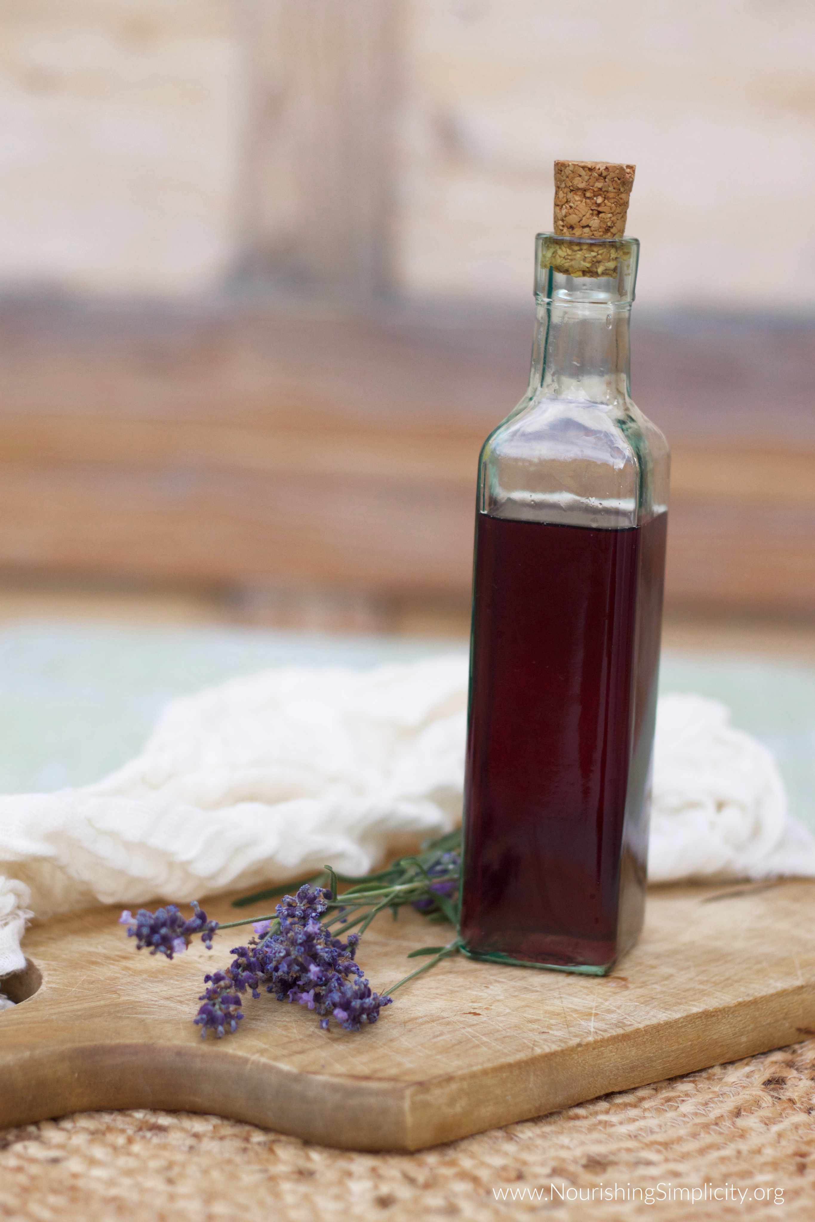 How to Make Lavender Simple Syrup-Three Ways